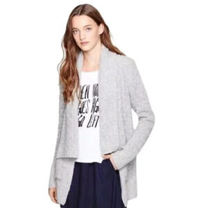 Talula Womens XXS Nubby Textured Popcorn Knit Open Front Shawl Cardigan Sweater